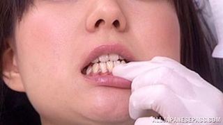 Japanese AV Model group action ends with cum in mouth