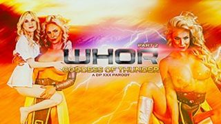 Phoenix Marie Piper Perri in Whor: Goddess of Thunder, A DP XXX Parody Part 2