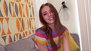 Creampie to a beautiful girl with abnormally high facial deviation!
