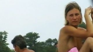 Hot beach candid babes, naked, caught on camera