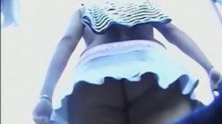 Bare horny ass upskirt videos on the street