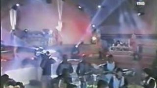 Disco dancing bimbos make for hot upskirt TV