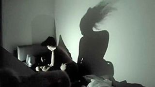 Girlfriend caught cheating on hidden cam having hot sex