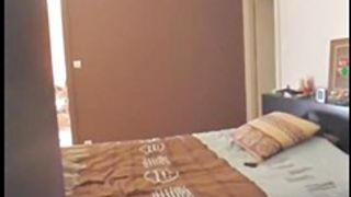 College sex tape with girl sucking and fucking rod
