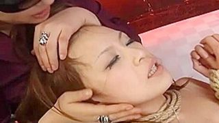 Hot Teen Japanese Submissive Bound And Tormented By Asian Couple