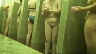 Hidden cameras in public pool showers 859