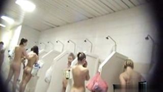 Hidden cameras in public pool showers 891