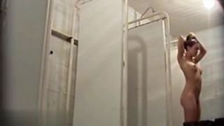 Hidden cameras in public pool showers 989