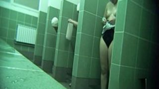 Hidden cameras in public pool showers 1040