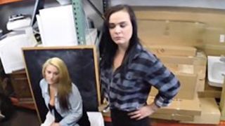 Hot lesbian couple pawned their pussies to earn extra money