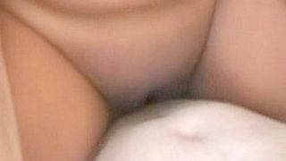 Ebony gets fucked in her black pussy by white cock