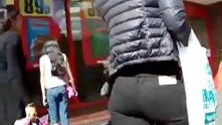 Video I Took Of A Blonde Walking Up Wycombe Highstreet