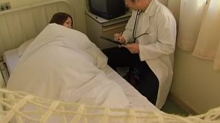 Japanese doctor caught on camera while fucking a patient