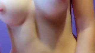 Hot babe fucked and filled with cum POV : Angel_And_Devil