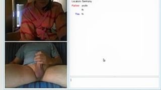 Busty teen poses and masturbates during online chat