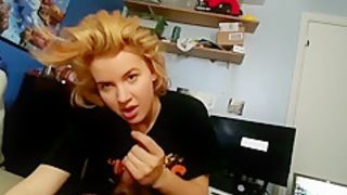 Secret in MY room (blowjob,nice pussy fuck and cum)
