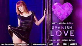 Lilyan Red Miguel Zayas in Spanish love - VirtualRealPorn