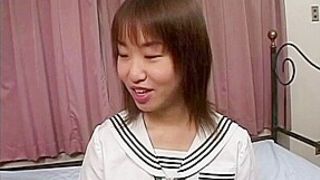 Mayu Yagihara gets cum on fine cans after is nailed big time