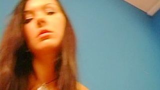 Awesome teen domina molests her thrall POV style
