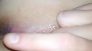 Squirter Doll Rubbing Her Muff To Orgasm - Closeup