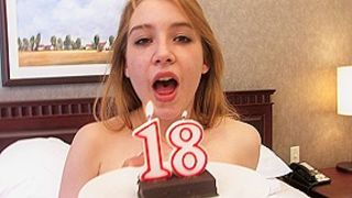 Natasha Letendre All In in Nailed for Her 18th Birthday - PegasProductions