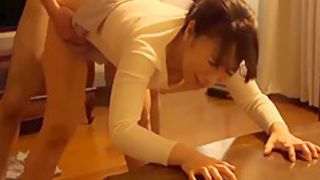Asian Milf Fucked Over House Brother-in-law