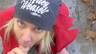 MyDirtyHobby - Public fuck and cumshot at a parking lot