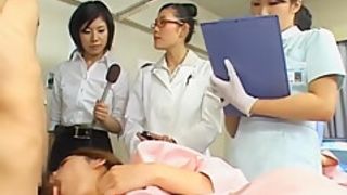 Asian wife is examining female workers 7 part4