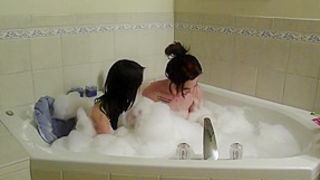 College Lesbians in bath