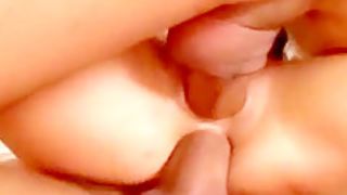 Crazy homemade threesome, anal sex video