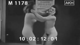 Classic Catfights-Mature Nude Wrestling from Germany (year?)