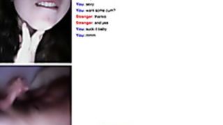 omegle series #27 - just a quick mouth teasing...