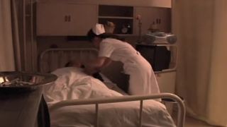 Japanese hardcore sex video with a pretty Asian nurse