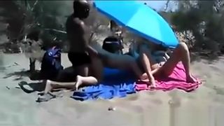 White Slut Fucked By Black Dude In Front Of Strangers.