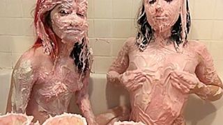 Daphne Dare and Alaska Zade Play With Frosting