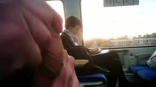 public masturbation in train,bus