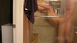 Dirty Wife Gets Fucked In The Shower Until She Orgasms