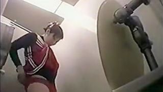 Cheerleader in Toilet 2