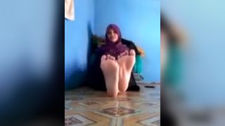 Hijab malay feet and soles