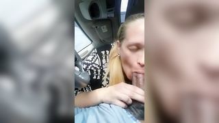 SHE ONLY WANTED s5! HOOKER GIVES QUICK BJ AND RIM JOB IN CAR