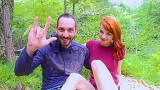 Lydya Moser & Rick Duke in Redhead in the Forest - AcesOfPorn