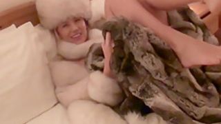 Danielle Maye - Fur Coat Fapping