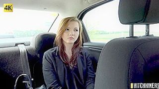 Adam Black & Tyna Gold in Suburban Girl Hitching A Ride To The Center -
