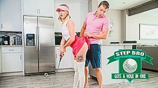 Step Bro Gets A Hole In One - S16:E2 - Chloe Temple - StepsiblingsCaught