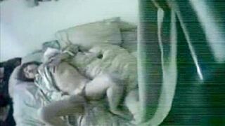 Japanese teen vibrating and masturbating on hidden cam