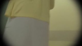 Jap nurse collects a semen sample in medical fetish video