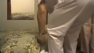 Fast cunt fingering caught in kinky voyeur massage video