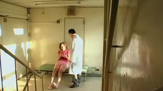 Japanese doctor fucked a nurse in the clinic.s hall