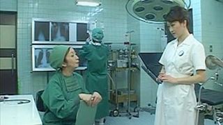 Cosplay Porn: Asians Nurses Cosplay Japanese MILF Nurse Fucked Doctors Office part 3