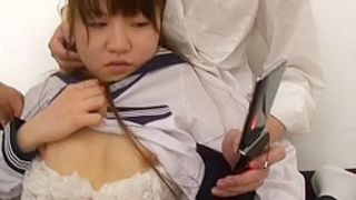 Japanese model has hardcore sex in school
